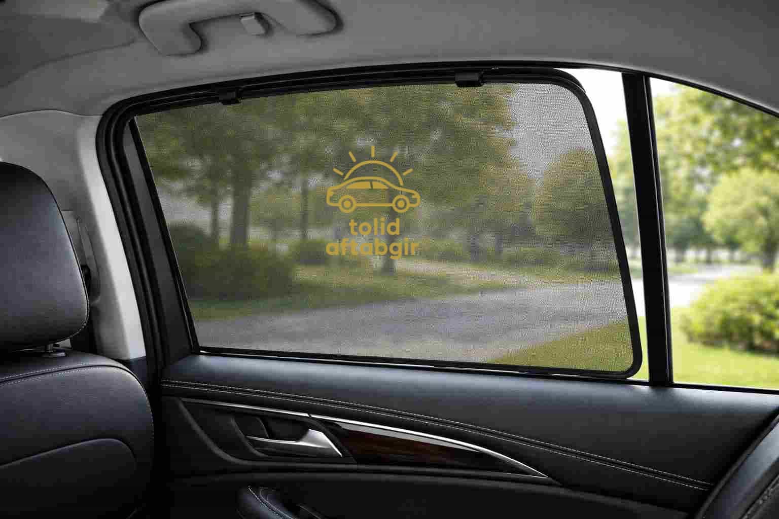 تأثیر آفتابگیر شیشه بغل بر راحتی و ایمنی سرنشینان سمند